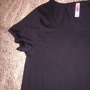LuLaRoe Black Short Sleeve Shirt